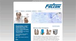 Desktop Screenshot of falcontestengineers.com.au